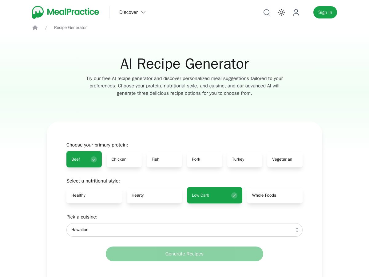 Mealpractice Features Reviews And Alternatives