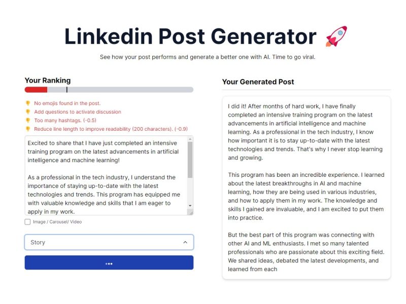 Linkedin Post Generator | Features, Reviews, and Alternatives