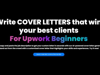 Upwork Cover Letter