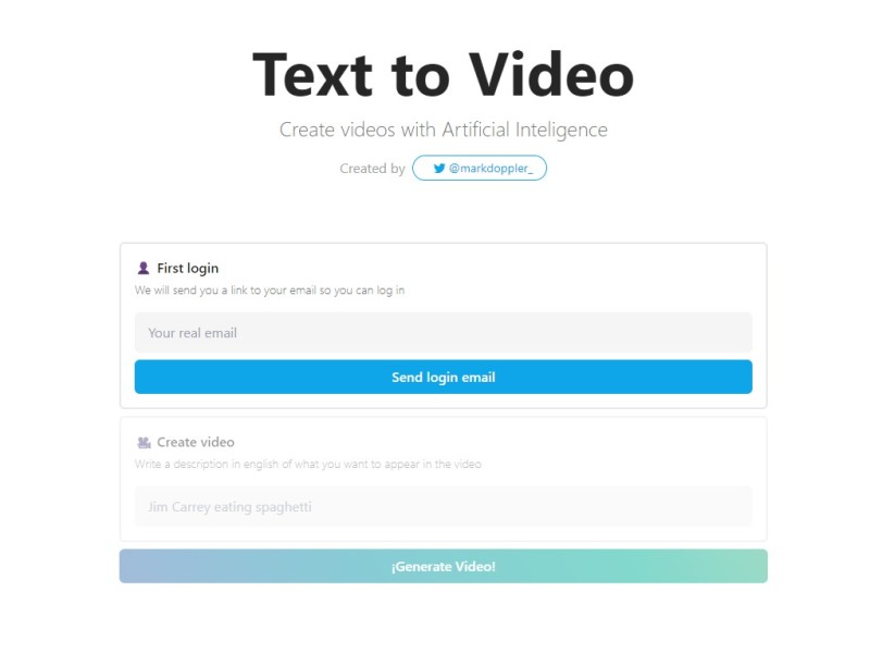 Text to Video