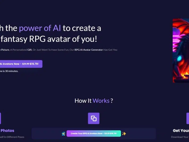 Rpg AI Avatar Generator - RPG AISelfie