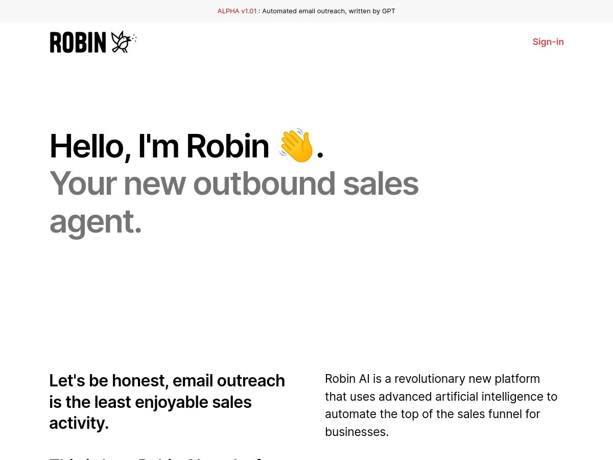 Robin AI | Features, Reviews, and Alternatives