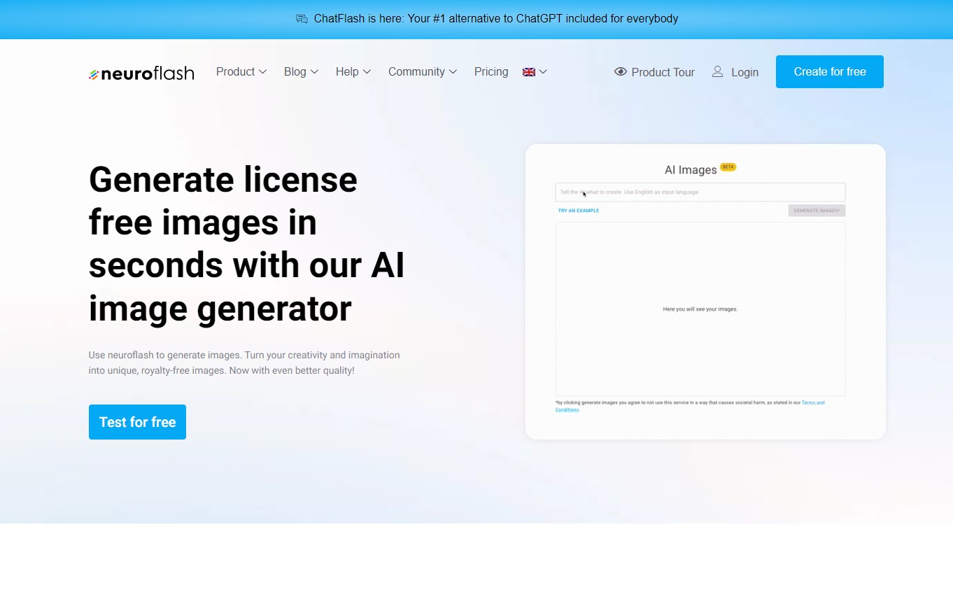 NeuroFlash Image Generator | Features, Reviews, and Alternatives