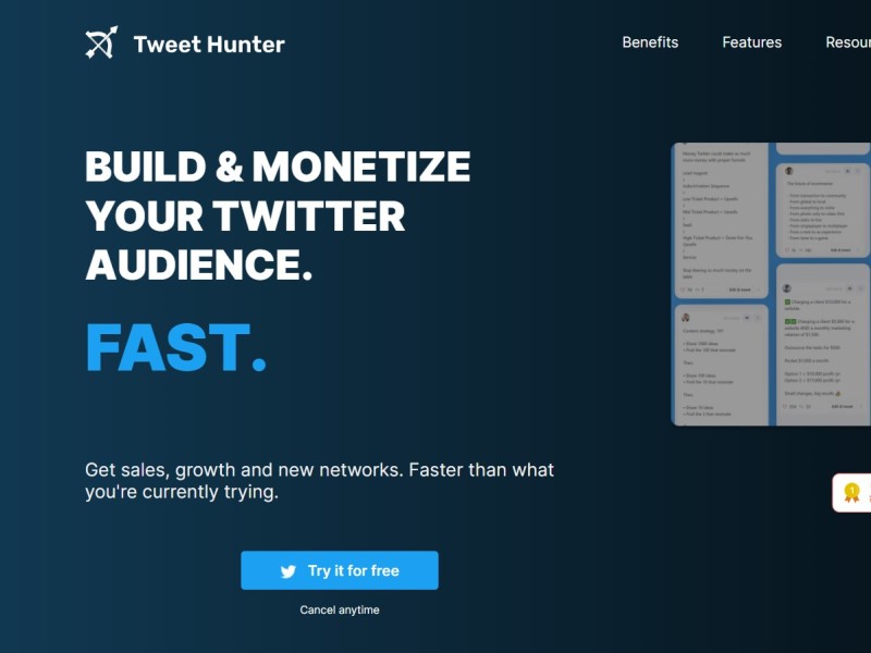 Tweet Hunter