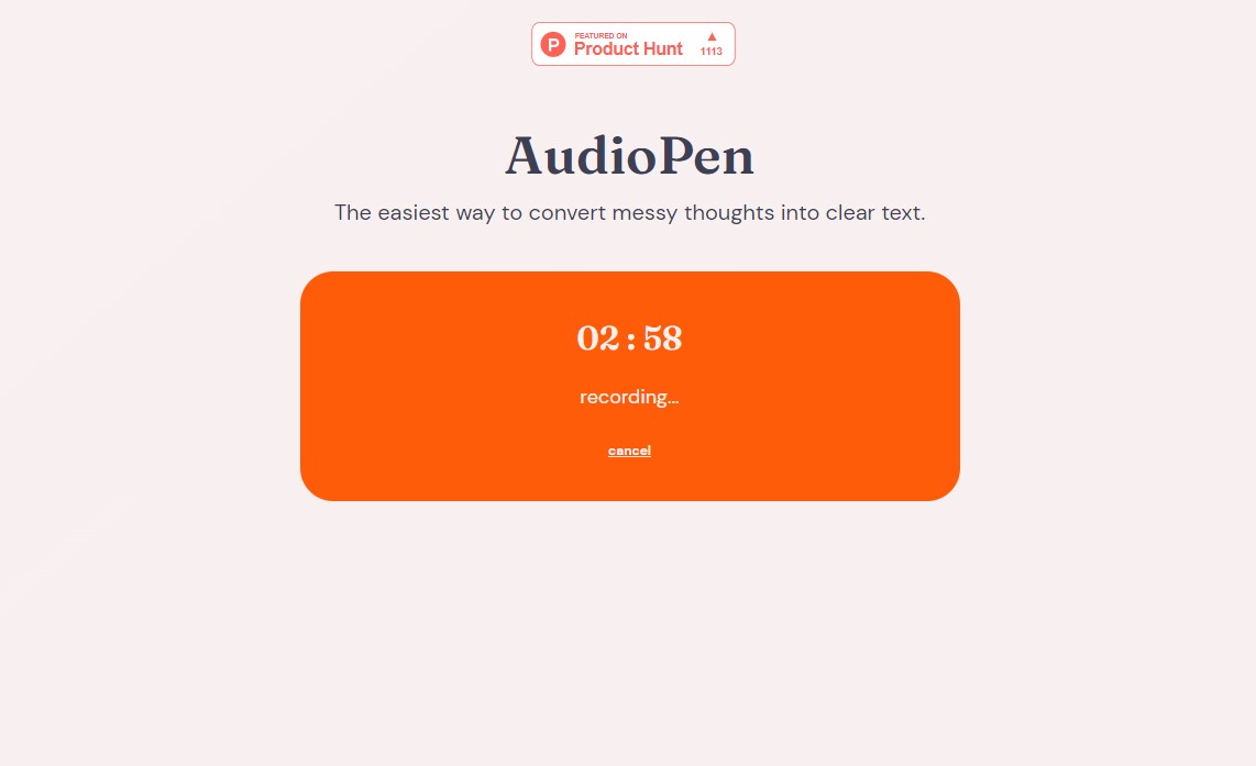 AudioPen | Features, Reviews, and Alternatives