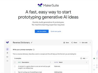 MakerSuite by Google