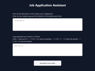 Job Application Assistant