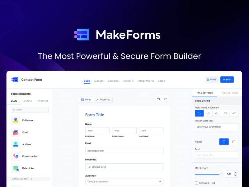 AI Form Builder