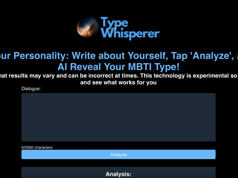 TypeWhisperer AI