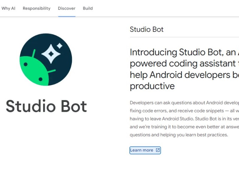 Studio Bot by Google