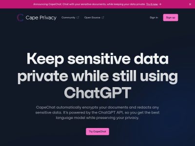 Cape Privacy