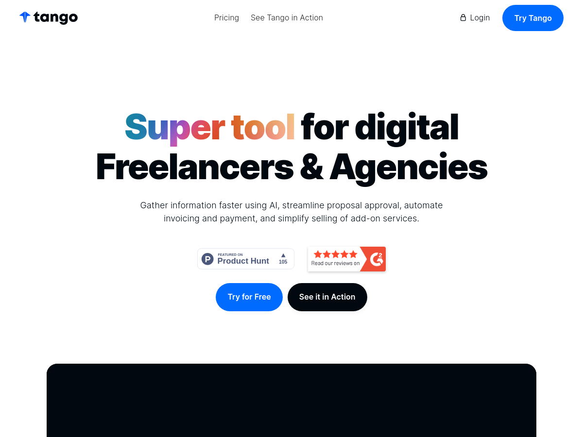 Tango | Features, Reviews, and Alternatives