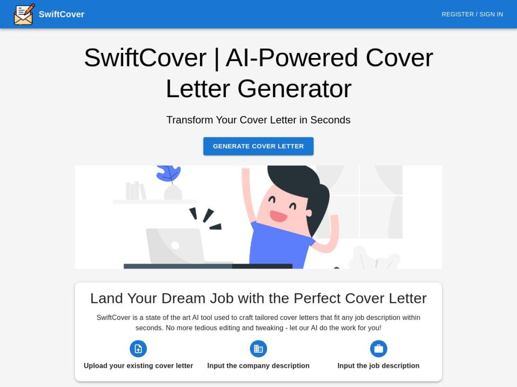 SwiftCover - Cover Letter Generator