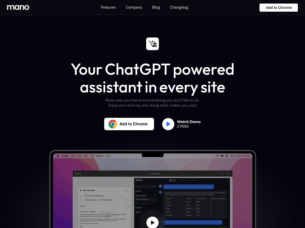 Mano | Features, Reviews, and Alternatives
