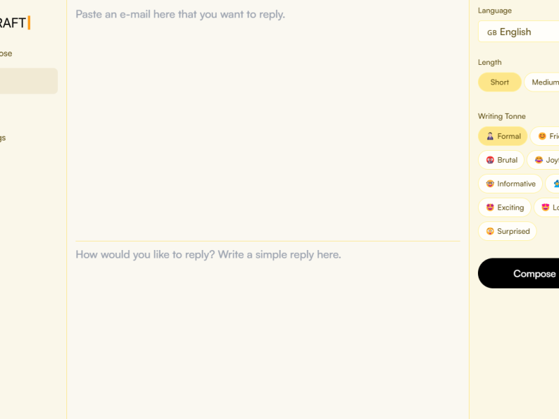 MailCraft AI Email Writer
