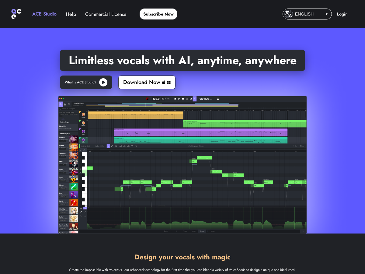 ACE Studio Features Reviews and Alternatives ACE Studio Features Reviews and Alternatives