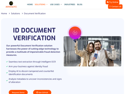 MiniAiLive ID Document Recognition