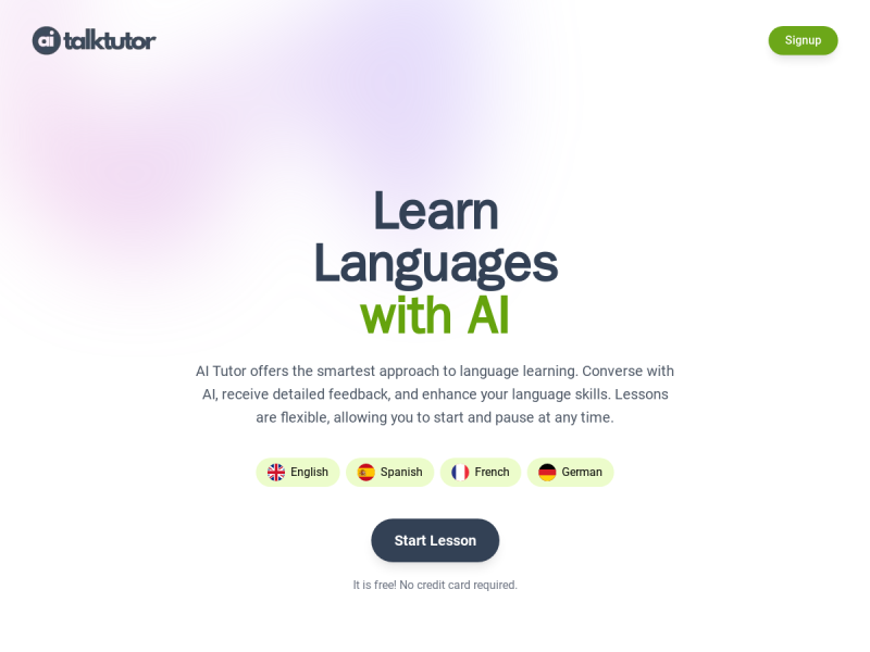 AI Talk Tutor