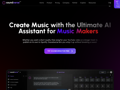 Soundverse - Your Ultimate AI Music Generator