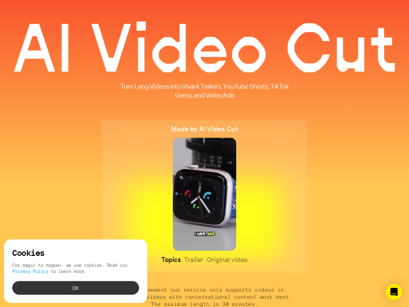 Aivideocut